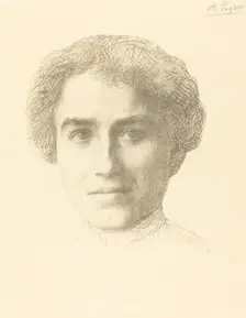 Mlle. Simpson. Creator: Alphonse Legros