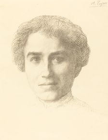 Mlle. Simpson. Creator: Alphonse Legros