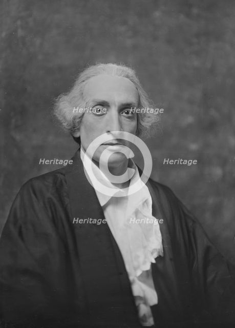 Mr. Coppeau, portrait photograph, 1919 Jan 24. Creator: Arnold Genthe.