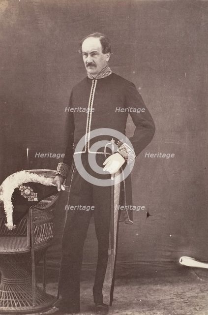 Mr. Cecil Beadon, Foreign Secretary to Government of India, 1859. Creator: Unknown.