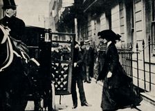 Mr. Churchill Departs for Honeymoon 1908, (1945). Creator: Unknown