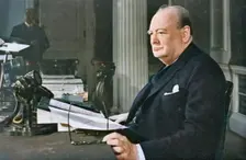 Mr. Churchill's V.E. Day Broadcast 1945 (1955). Creator: Unknown