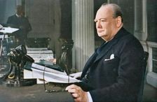 Mr. Churchill's V.E. Day Broadcast 1945 (1955). Creator: Unknown