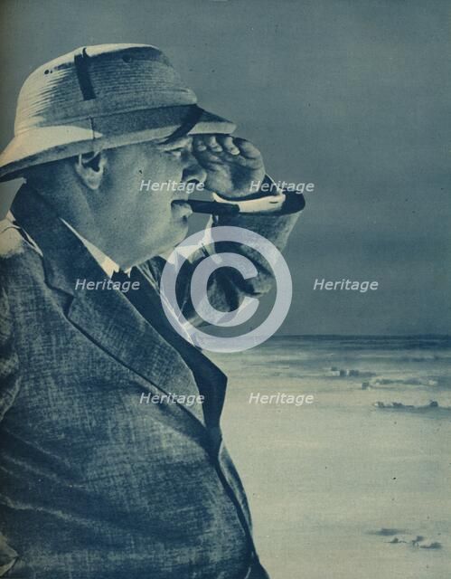 'Mr. Churchill Spies the Enemy', 1942.  Artist: Unknown.