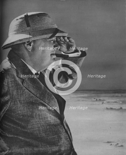 'Mr. Churchill Spies the Enemy', 1943.  Artist: Unknown.