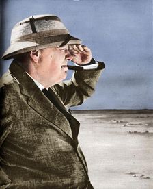 Mr. Churchill Spies the Enemy 1943