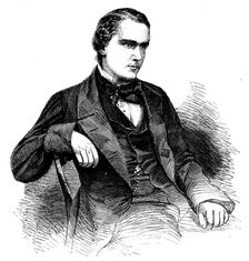 Mr. Charles T. Bright, Chief Engineer of the Atlantic Telegraph Company, 1858. Creator: Unknown