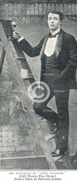 Mr Charles Wyndham, c.1890s Artist: Unknown.