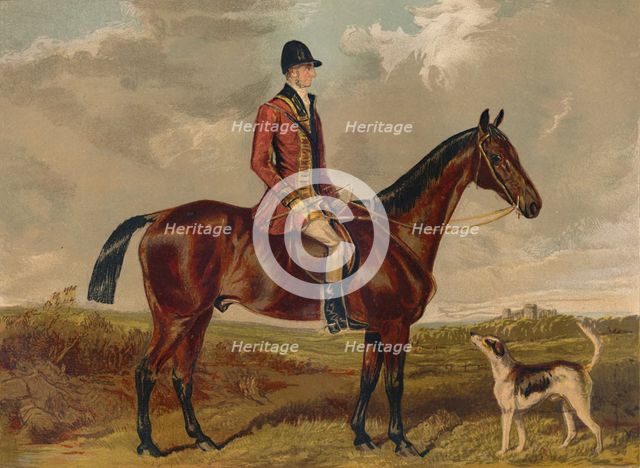 'Mr Charles Davis - Huntsman of the Royal Buckhounds', c1860s, (c1879). Creator: Francis Grant.
