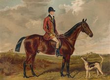 Mr Charles Davis - Huntsman of the Royal Buckhounds c1860s, (c1879). Creator: Francis Grant