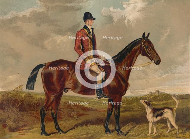 'Mr Charles Davis - Huntsman of the Royal Buckhounds', c1860s, (c1879). Creator: Francis Grant.