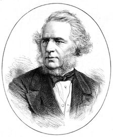 Mr. Charles Reed, M.P., the new chairman of the London School Board, 1873. Creator: R&E Taylor