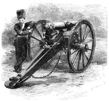 Mr. Clay's new breech-loading gun, 1862. Creator: Unknown
