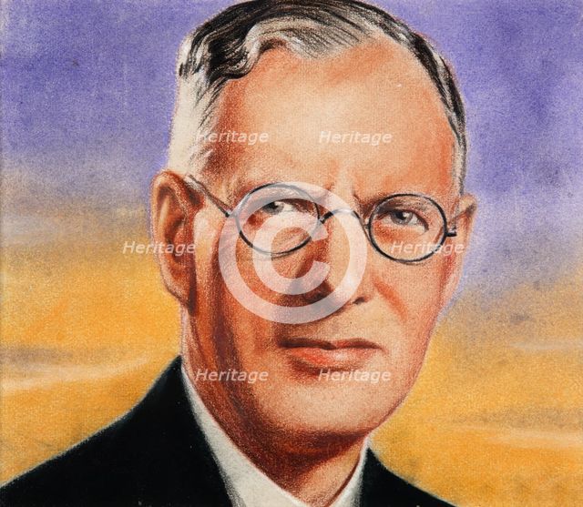 Mr Curtin (Australia), c1944. Creators: William Timym, Central Office of Information.