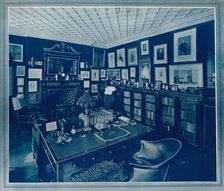 Mr. A. W. Pinero's Study c1903. Artist: AJ Campbell & E Gray