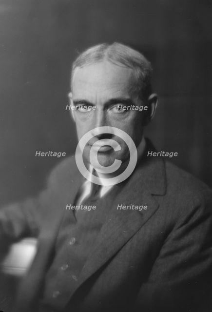 Mr. A.C. Stone, portrait photograph, 1918 July or Aug. Creator: Arnold Genthe.