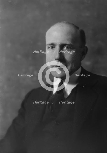 Mr. A.P. Hill, portrait photograph, 1918 Mar. 22. Creator: Arnold Genthe.