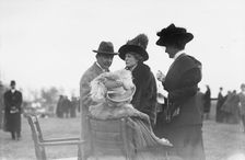 Mr. and Mrs. A. Belmont; Mrs. B. Duncan, between c1910 and c1915. Creator: Bain News Service
