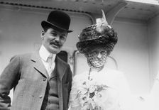 Mr. and Mrs. C.F. Bishop, 1910. Creator: Bain News Service