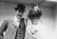 Mr. and Mrs. C.F. Bishop, 1910. Creator: Bain News Service