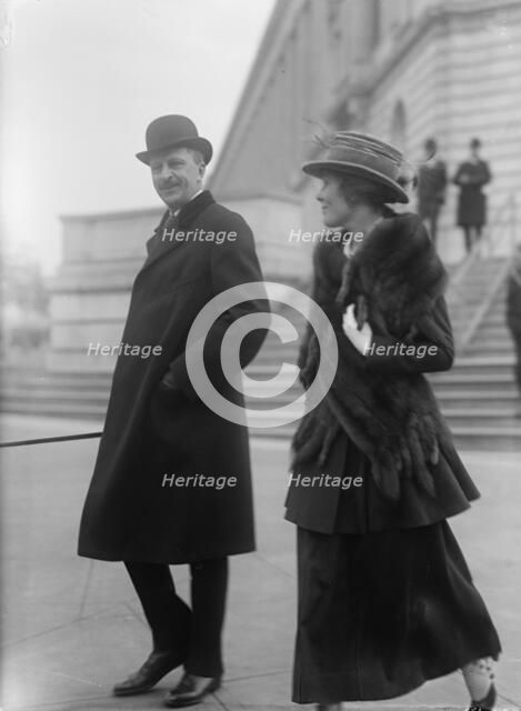 Mr. And Mrs. Charles H. Sabin, 1917. Creator: Harris & Ewing.