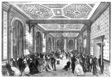 Mr. and Mrs. Disraeli’s Assembly at the new Foreign Office, 1868. Creator: Unknown