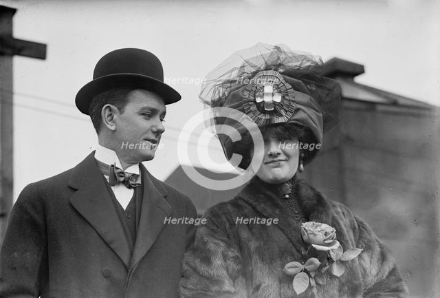 Mr. and Mrs. Donald Brian, 1910. Creator: Bain News Service.