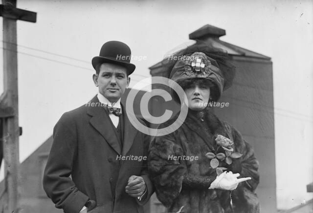 Mr. and Mrs. Donald Briant, 1910. Creator: Bain News Service.