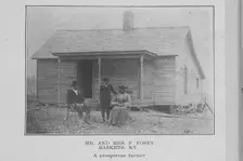 Mr. and Mrs. F Posey; Baskets, Ky.; A prosperous farmer, 1907. Creator: Unknown