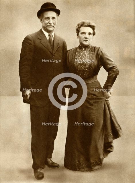 'Mr. and Mrs. George Lansbury in 1910', (1935).  Creator: Unknown.