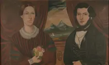 Mr. and Mrs. Gilbert Ide, c1845. Creator: Unknown