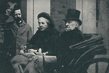 Mr. and Mrs. Gladstone driving through Glasgow at the General Election of 1892, 1900