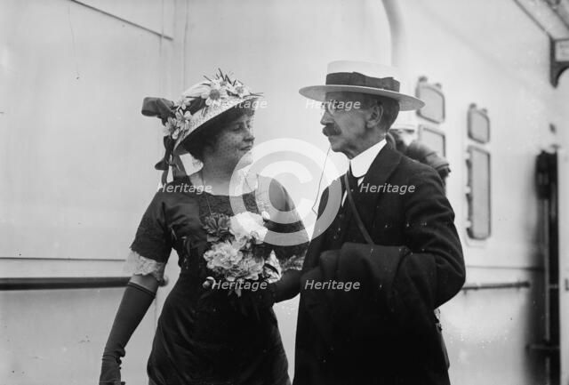 Mr. and Mrs. J.B. Walker, between c1910 and c1915. Creator: Bain News Service.
