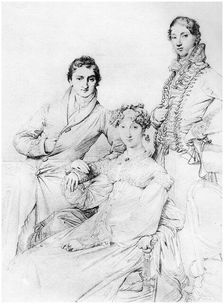 Mr and Mrs Joseph Woodhead, and Mr Henry Comber, Rome 1816 (1958)