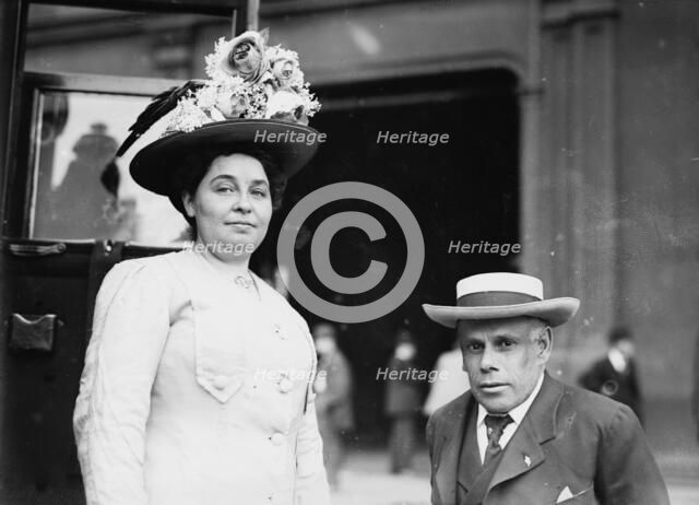 Mr. and Mrs. Marshall Wilder, 1910. Creator: Bain News Service.