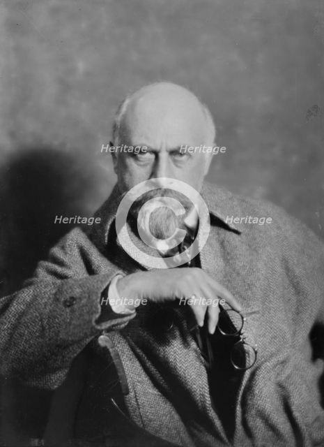 Mr. Albert Sterner, portrait photograph, 1918 Feb. 8.  Creator: Arnold Genthe.