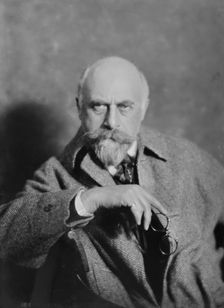 Mr. Albert Sterner, portrait photograph, 1918 Feb. 8. Creator: Arnold Genthe