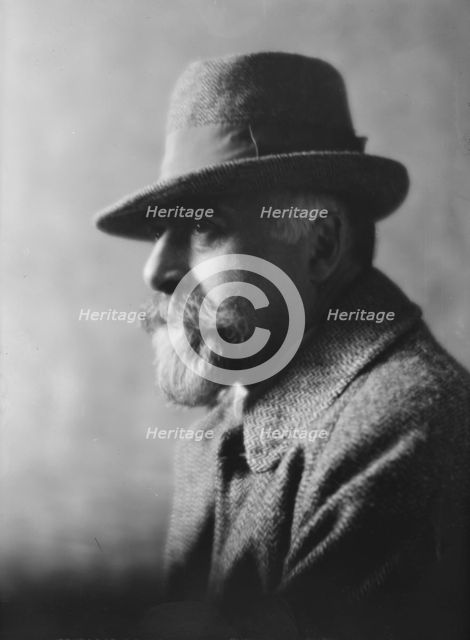 Mr. Albert Sterner, portrait photograph, 1918 Feb. 8.  Creator: Arnold Genthe.