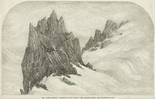Mr. Albert Smith's "Ascent of Mont Blanc" - the Grands Mulets, 1852. Creator: Edmund Evans