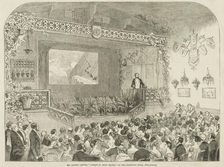 Mr Albert Smith's "Ascent of Mont Blanc", at the Egyptian Hall, Piccadilly, 1852. Creator: Unknown