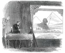 Mr. Albert Smith's Entertainment - "The Overland Mail", at Willis's Rooms, 1850. Creator: Unknown