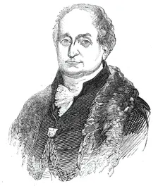 Mr. Alderman Brown, the newly elected chamberlain, 1844. Creator: Unknown