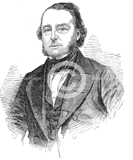 Mr. Alderman Kershaw, M.P. for Stockport, 1850. Creator: Unknown.