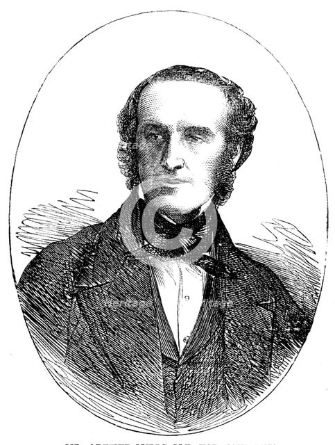 Mr. Arthur Mills, M.P. for Taunton, 1858. Creator: Unknown.