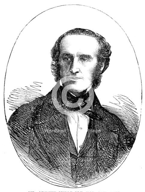 Mr. Arthur Mills, M.P. for Taunton, 1858. Creator: Unknown.