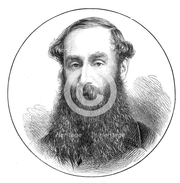 Mr. Ashbury, M.P. for Brighton, 1874. Creator: Unknown.