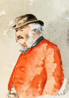 Mr Bennett 1885. Creator: Thomas Hodge