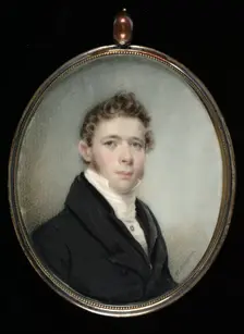 Mr. Bennett, of Revere Street, Boston, ca. 1820. Creator: Henry Williams