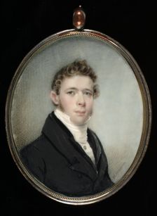 Mr. Bennett, of Revere Street, Boston, ca. 1820. Creator: Henry Williams
