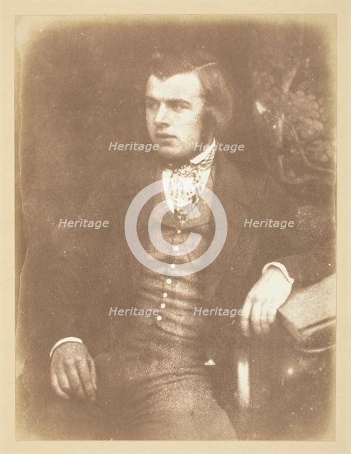 Mr. Brodie, RSA, August 25, 1845, Sculptor, Lived in Cornwell St., 1845. Creator: David Octavius Hill.